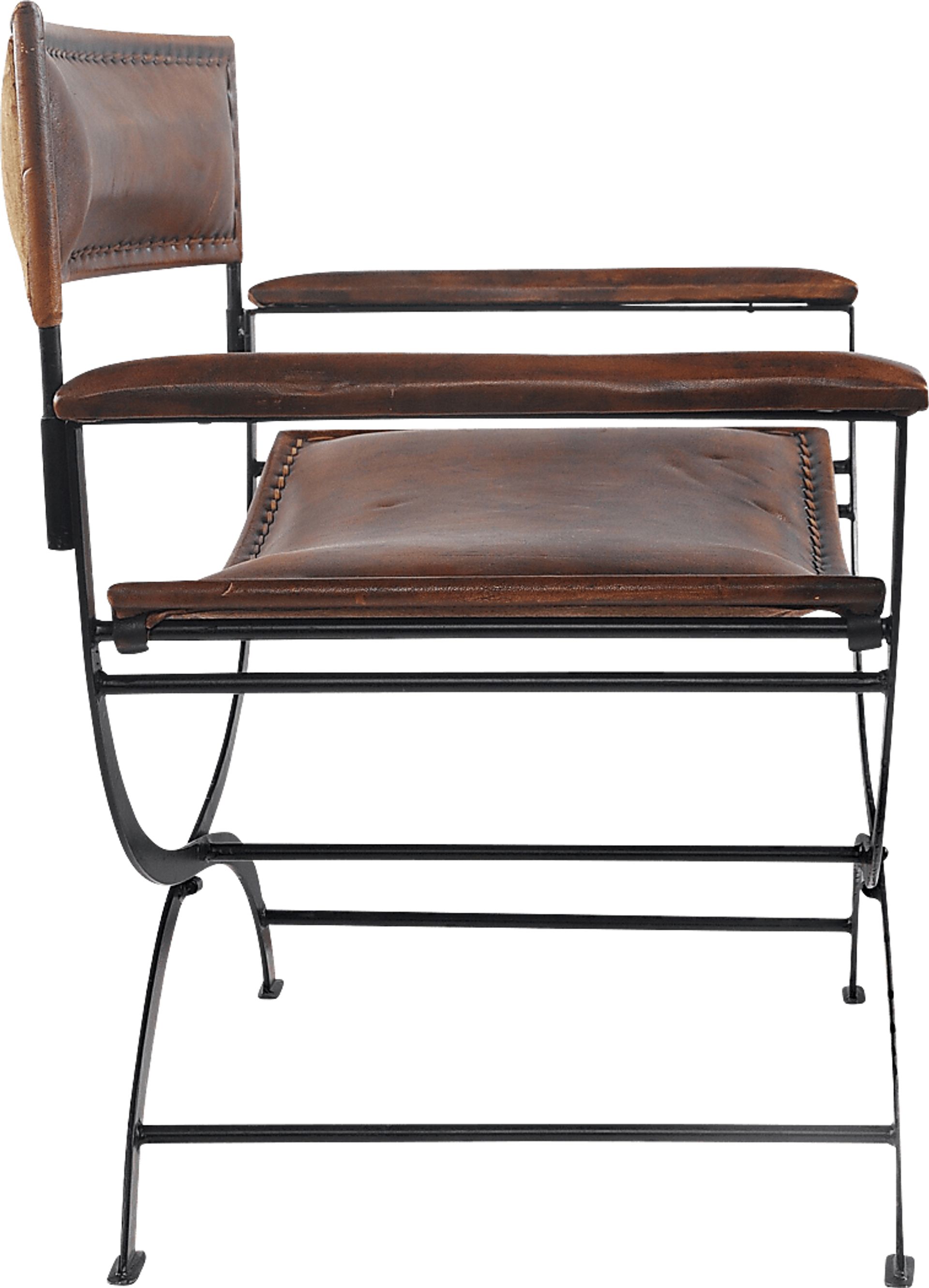Egoria Brown Accent Chair - Image 4