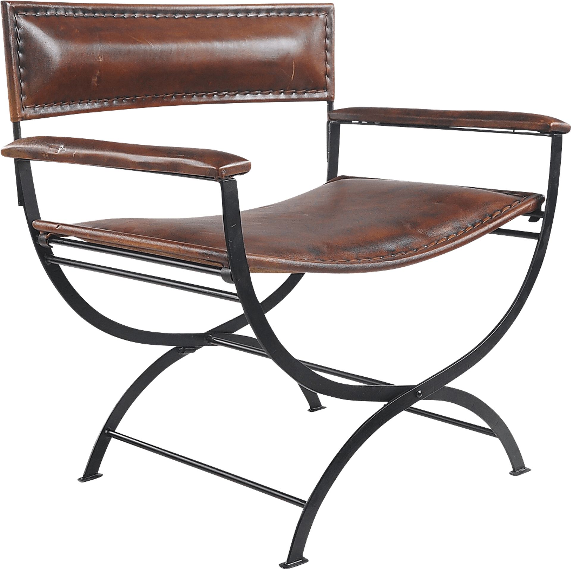 Egoria Brown Accent Chair - Image 5
