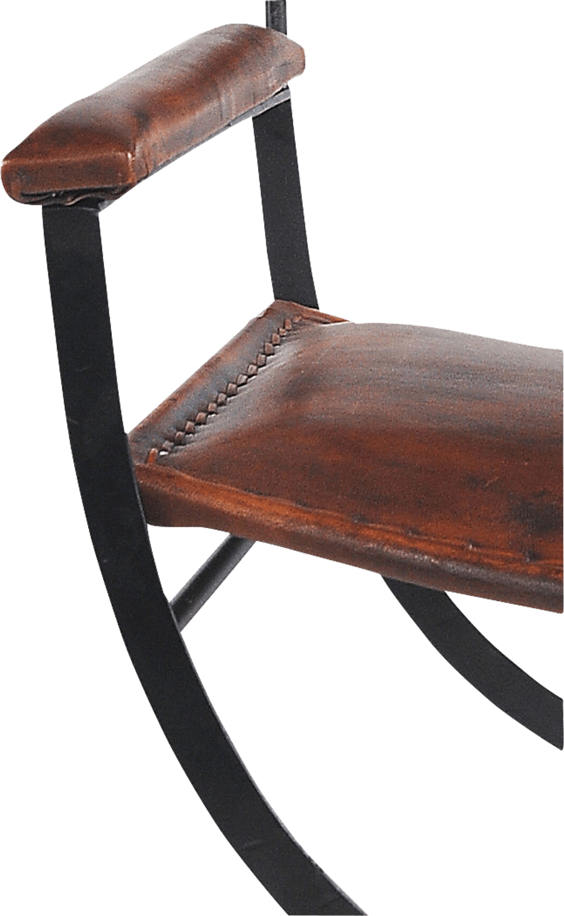 Egoria Brown Accent Chair - Image 8
