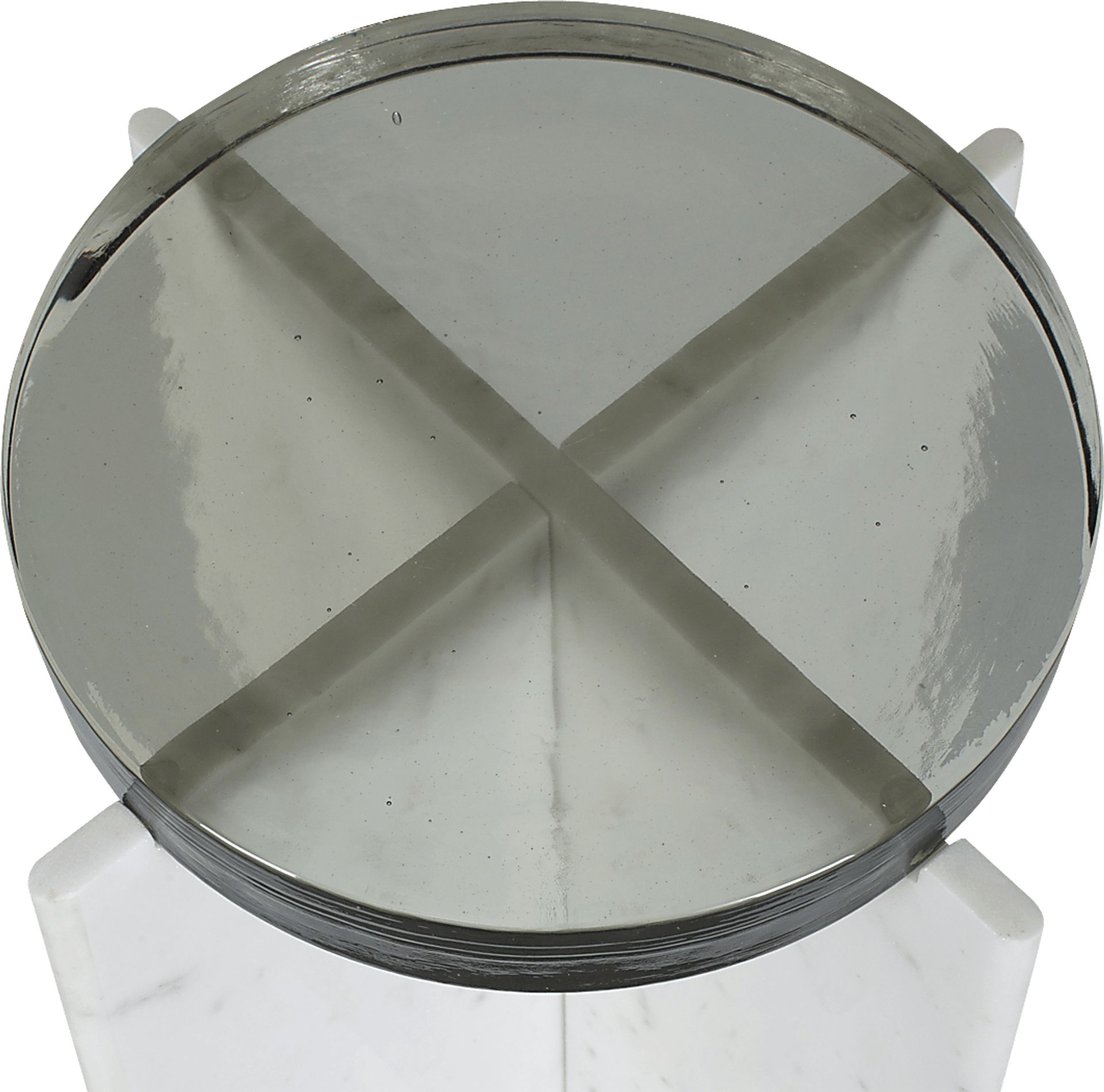 Ehesa White Outdoor End Table - Image 5