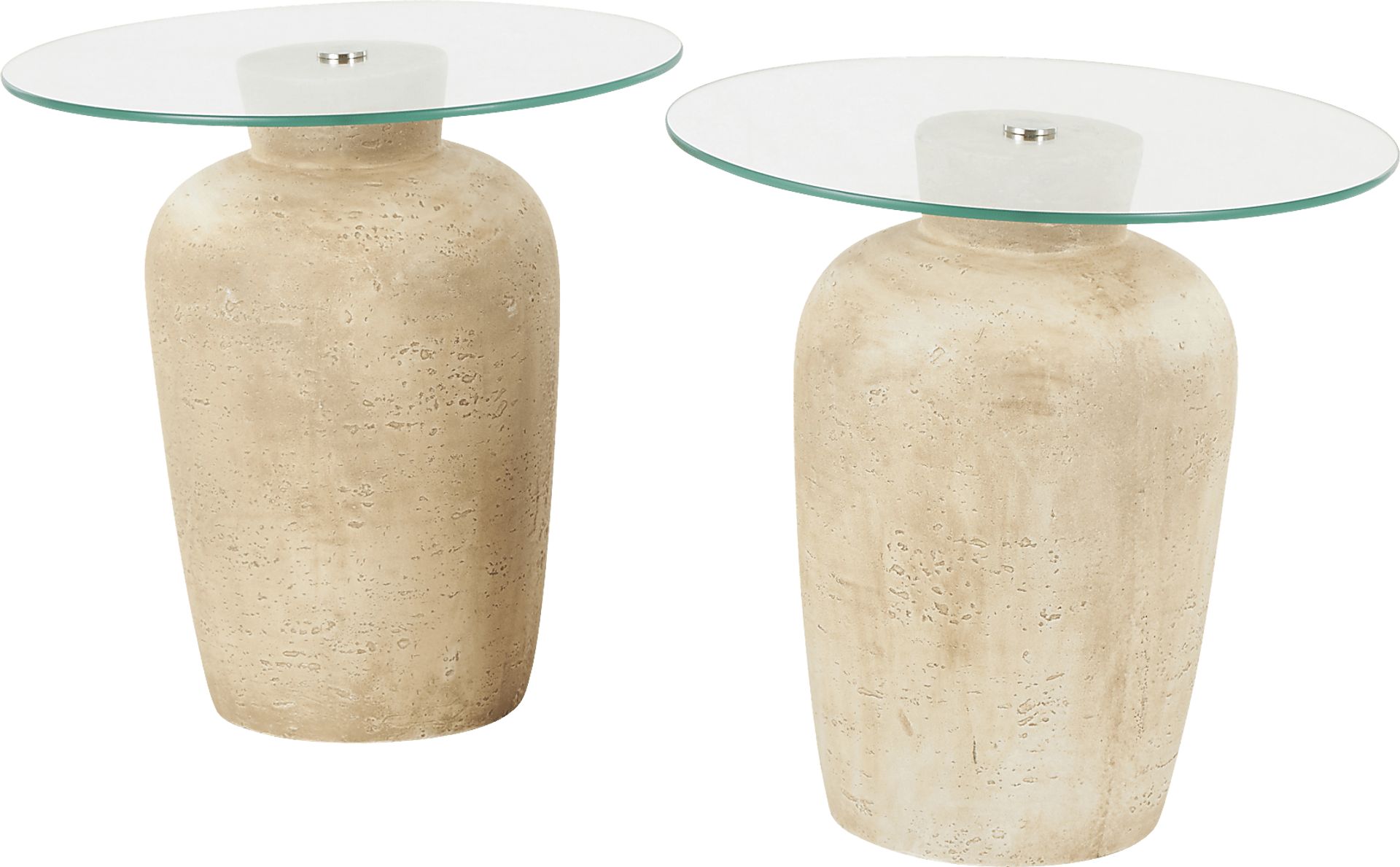 Ehodo Beige Accent Tables, Set of 2 - Image 6