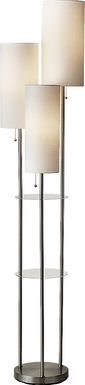 Eidson Silver Floor Lamp