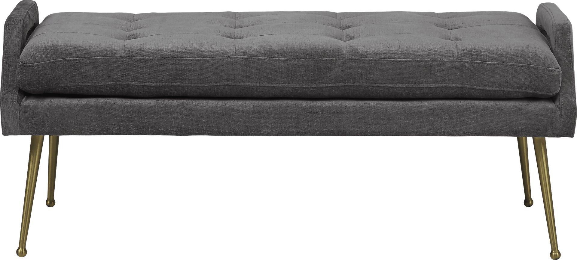 Eileen Silver Cocktail Ottoman - Image 2