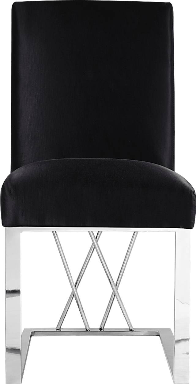 Eiler Black Dining Chair - Thumbnail - Image 3