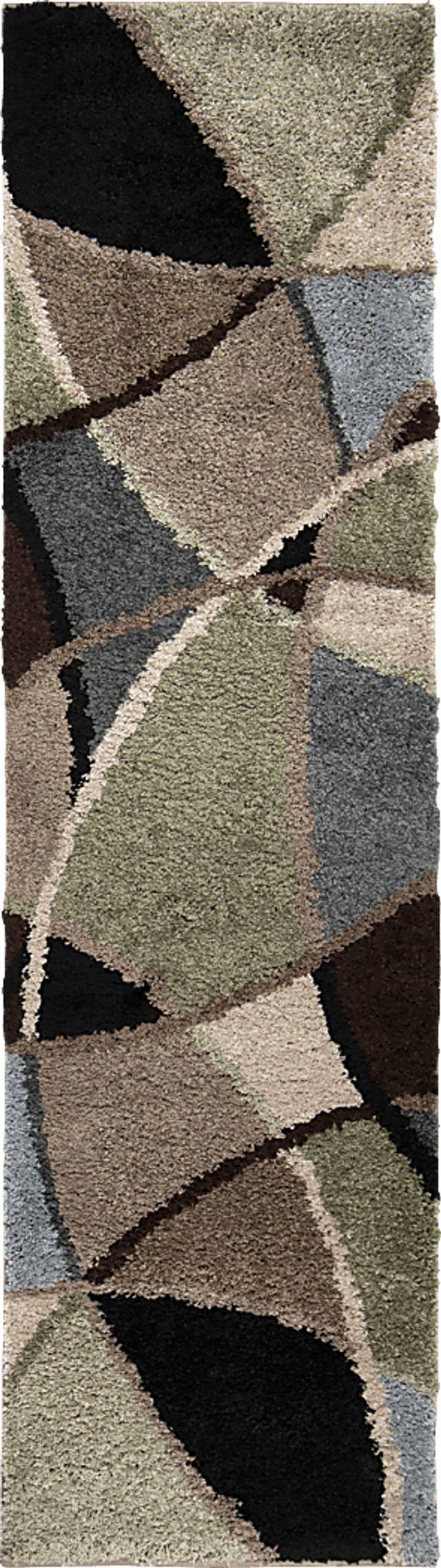 Eilert Blue 2'3 x 8' Runner Rug - Thumbnail - Image 1