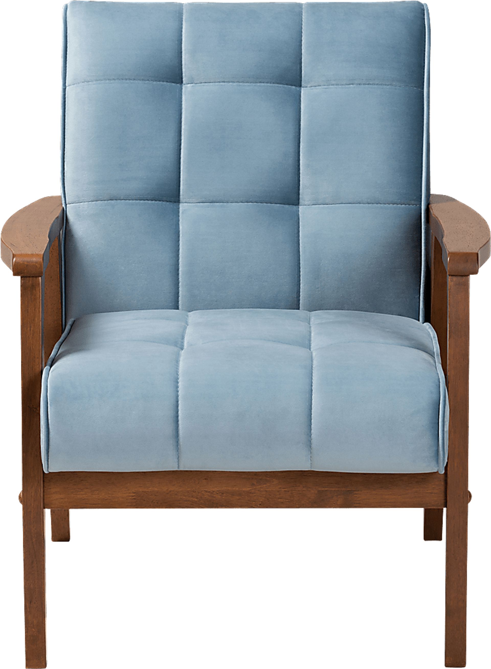 Eilla Blue Accent Chair - Image 2
