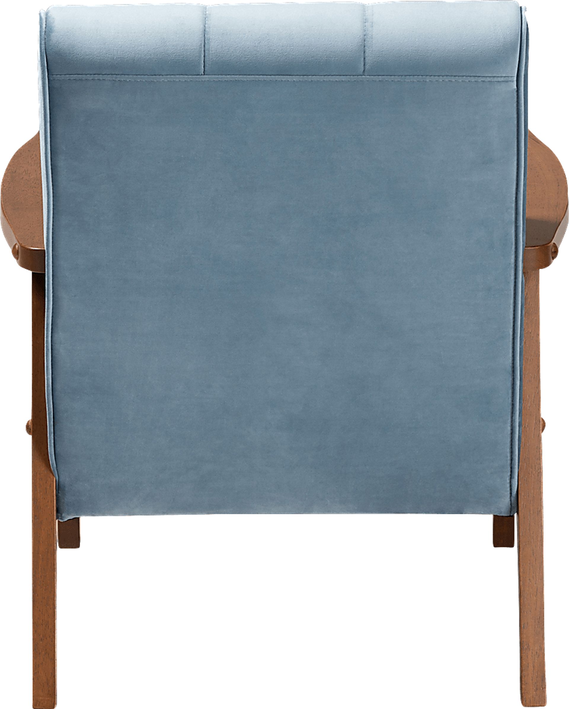 Eilla Blue Accent Chair - Image 4