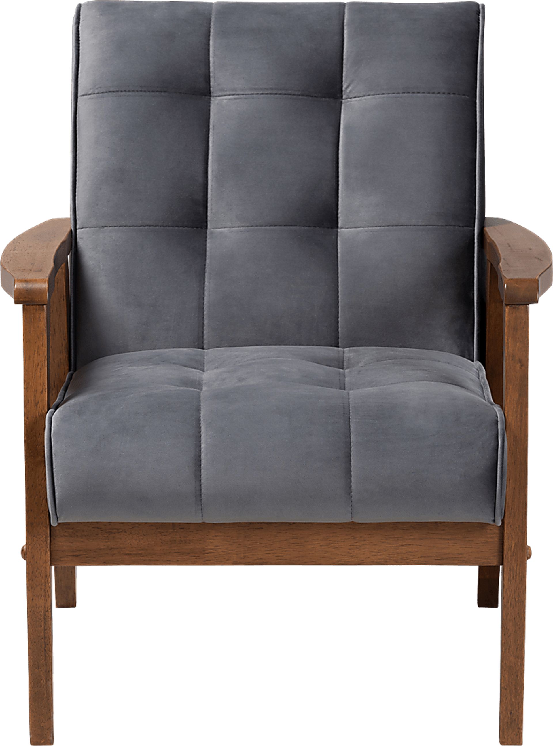 Eilla Gray Accent Chair - Image 2