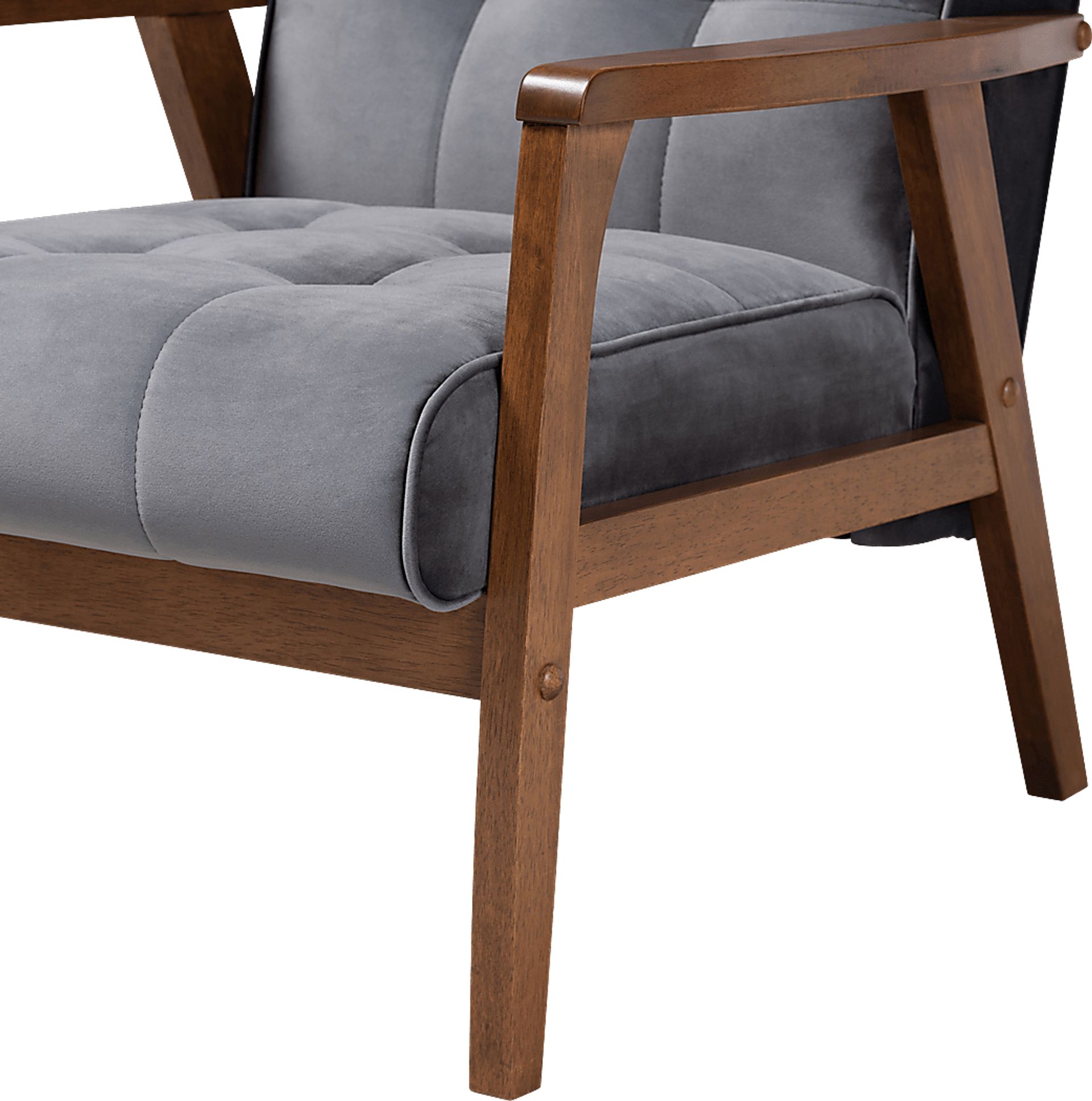 Eilla Gray Accent Chair - Image 6