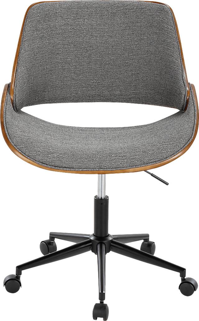 Eilyn I Gray Desk Chair - Thumbnail - Image 5