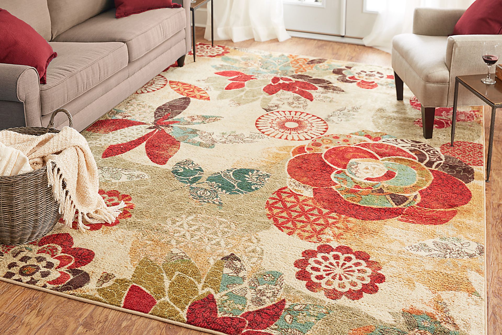 Einsley Ivory 5' x 8' Rug - Image 3