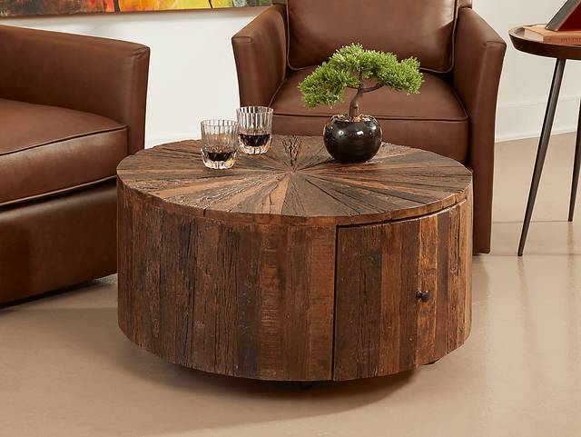 Eisenberg Brown Cocktail Table - Thumbnail - Image 2