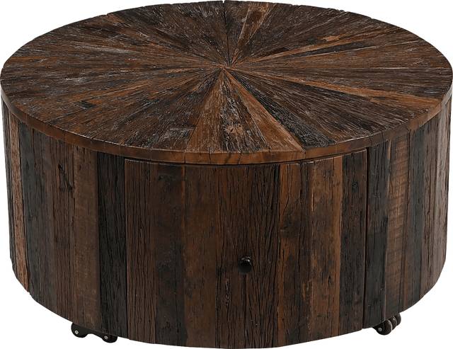 Eisenberg Brown Cocktail Table - Thumbnail - Image 3