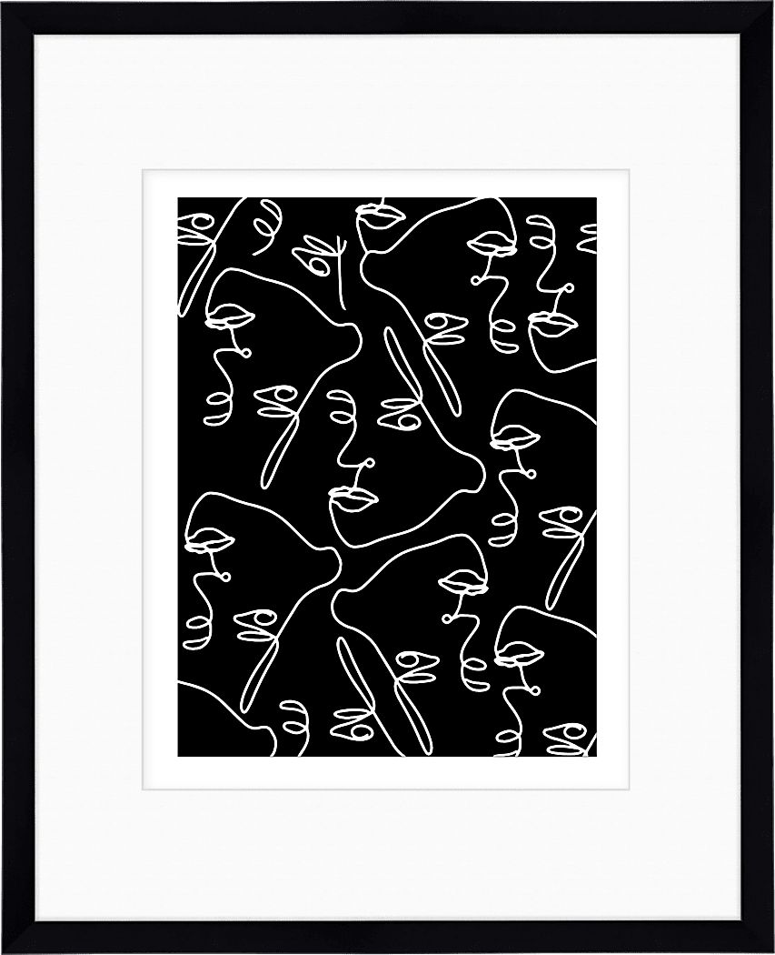 Ejin Black/White Artwork