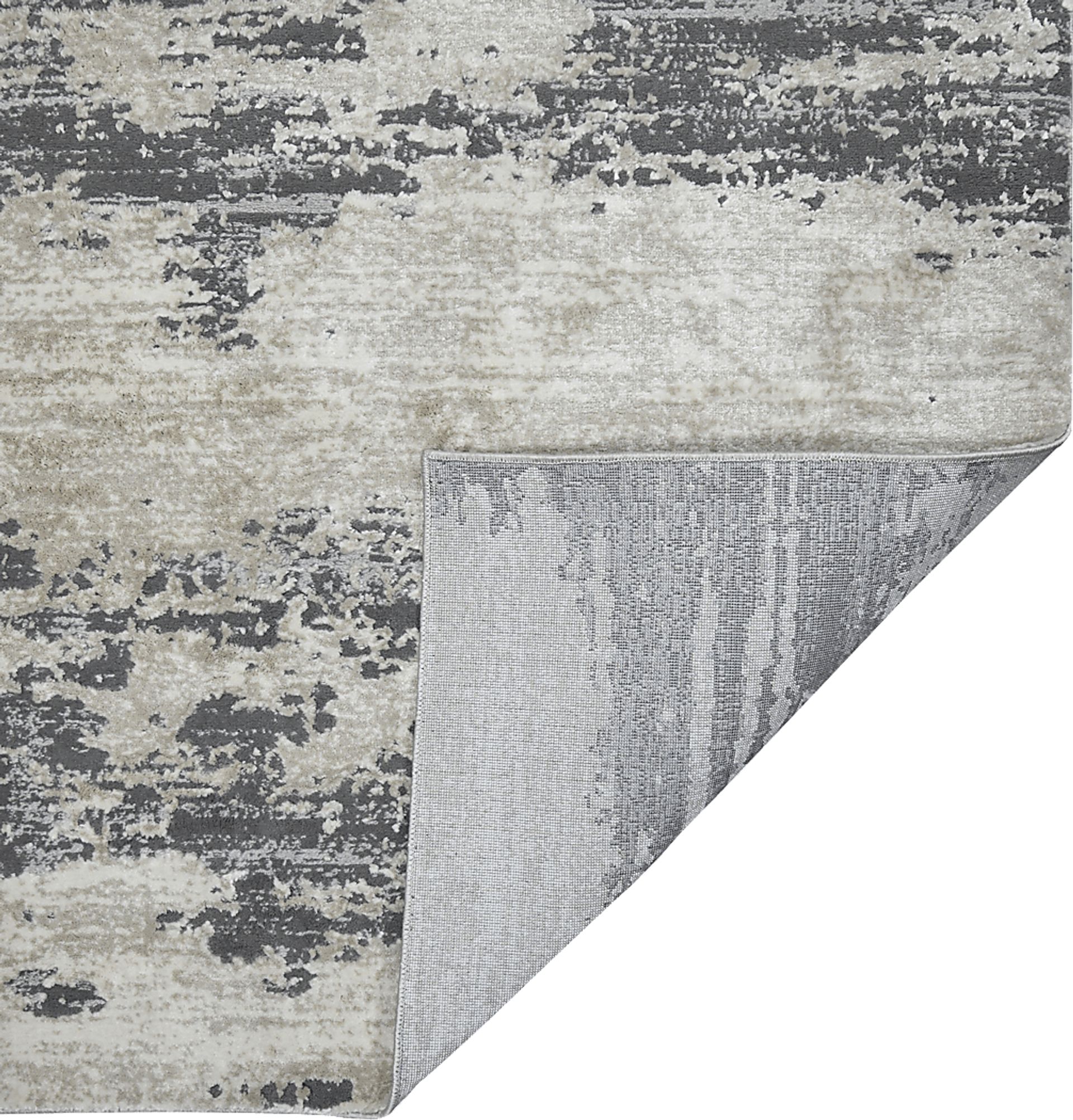 Ekime Gray/Blue 5'3 x 7'9 Rug - Image 8