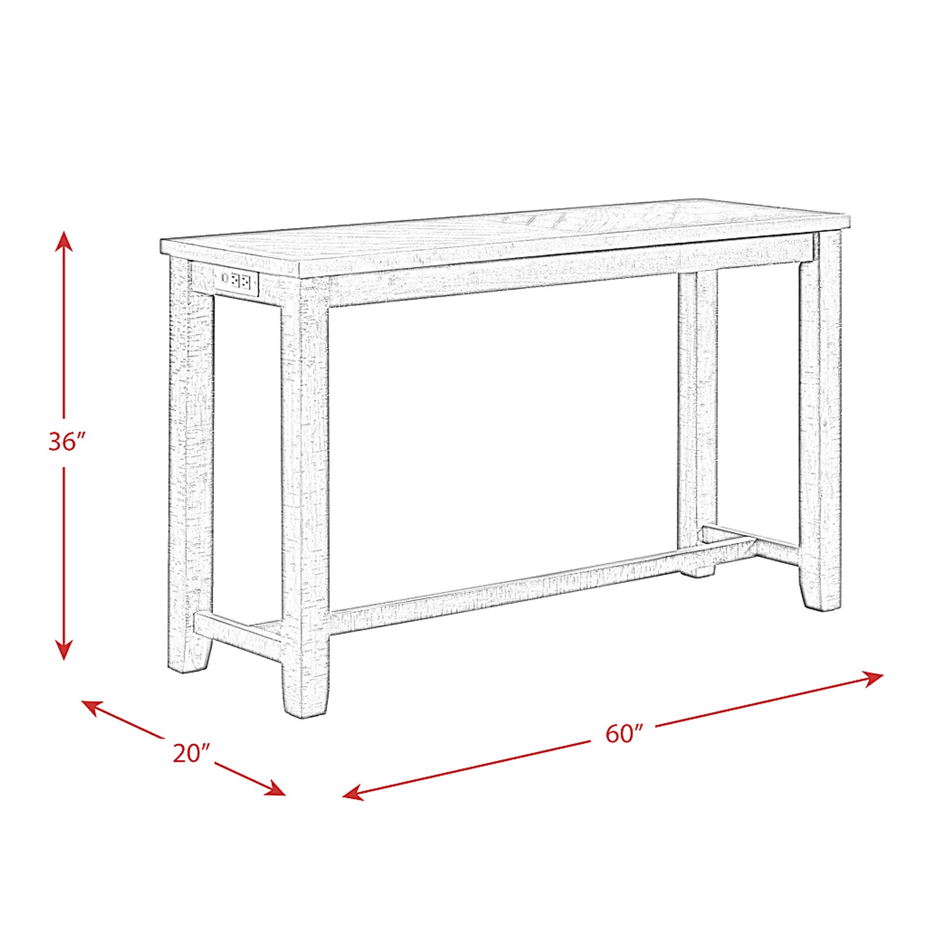 Ekolu Brown 4 Pc Dining Table Set - Image 19