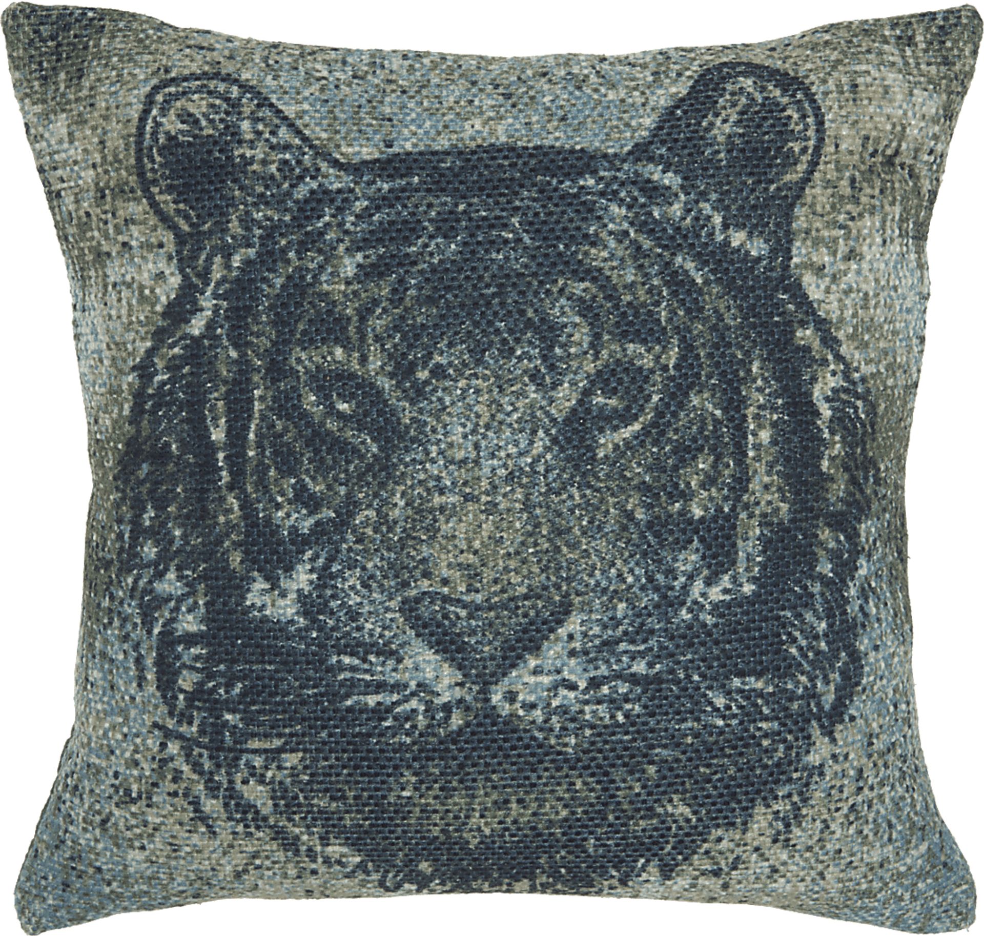 Elacan Blue Indoor/Outdoor Accent Pillow - Image 1