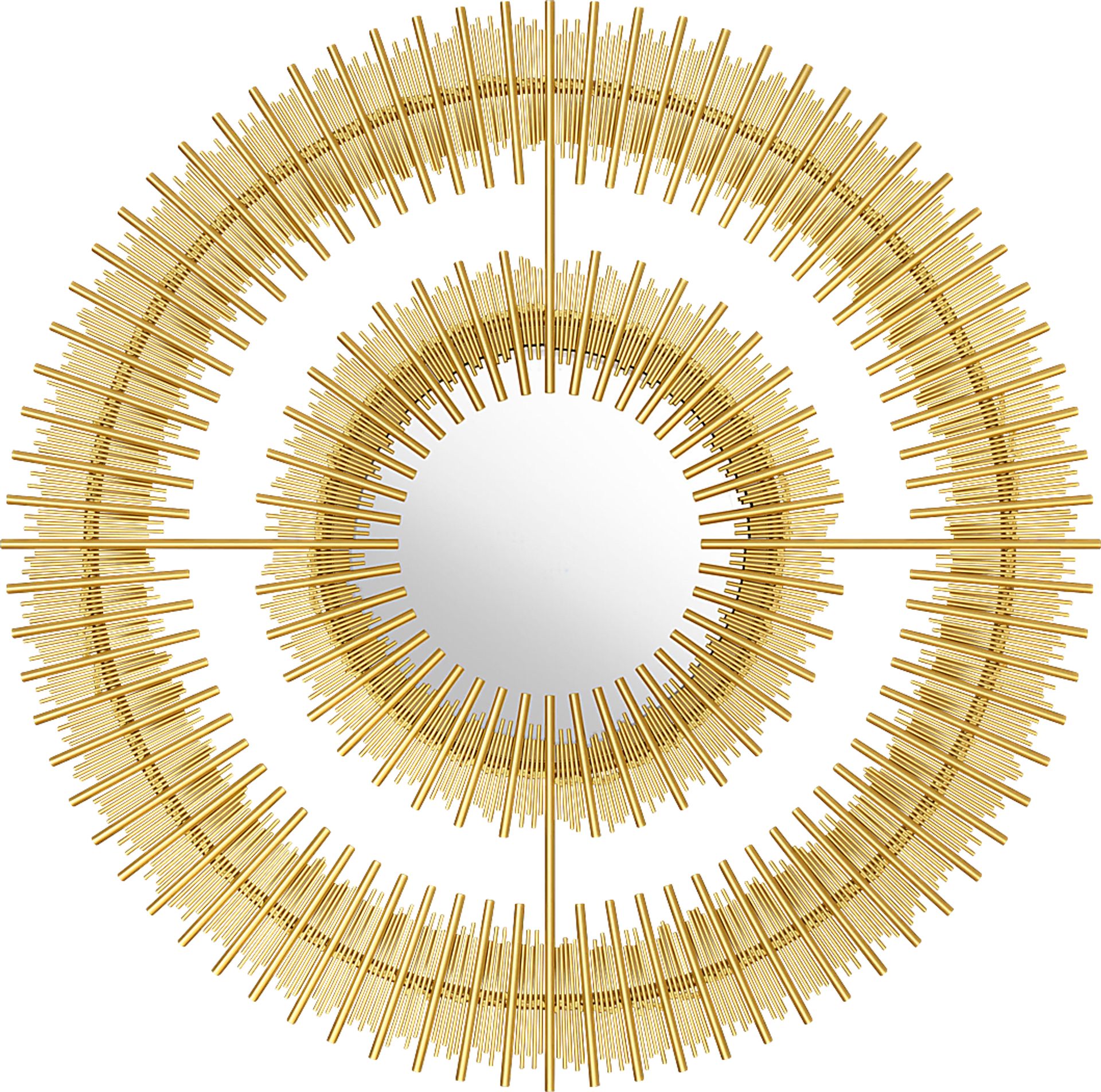 Elaine Gold Mirror - Image 2
