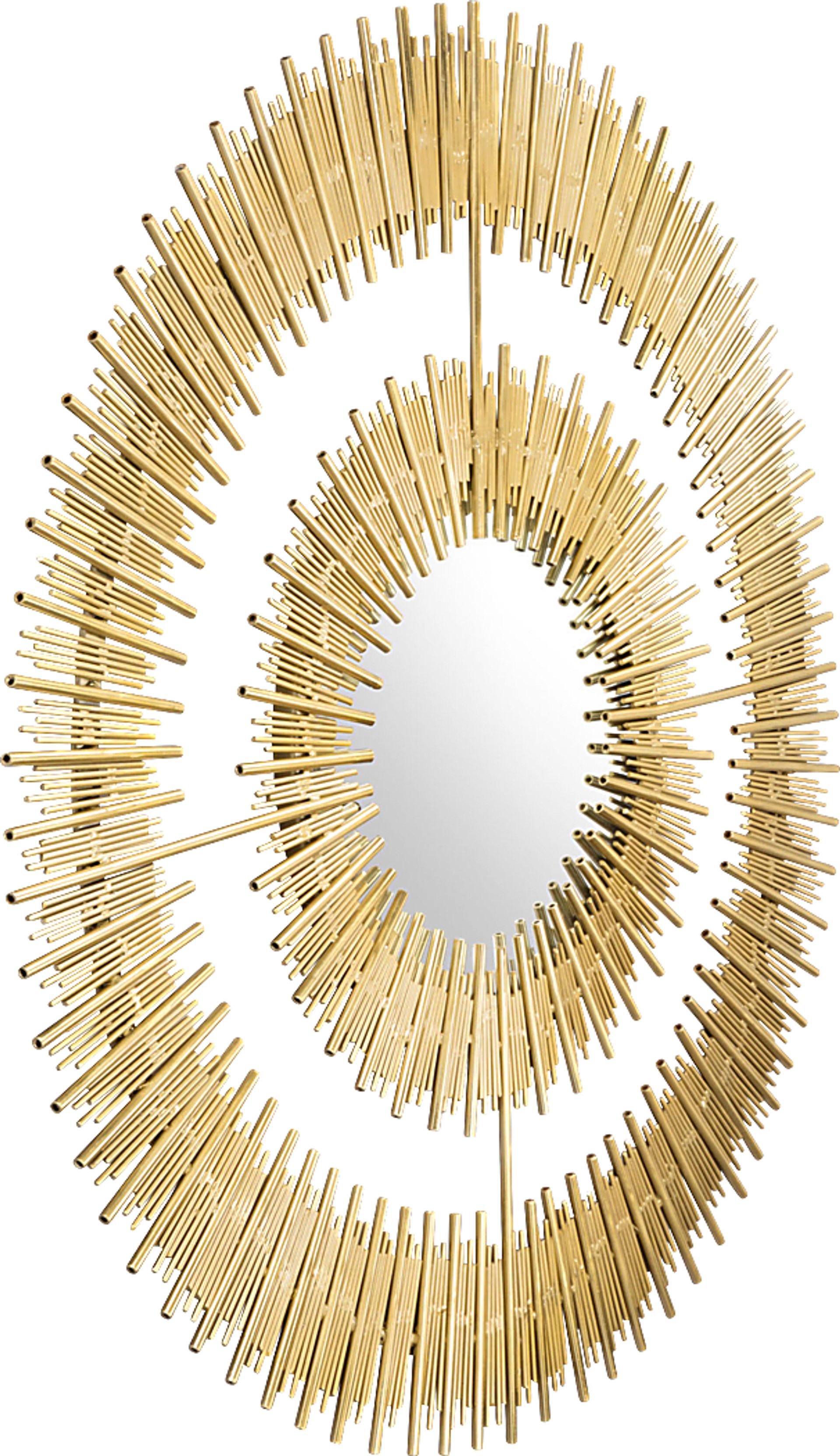 Elaine Gold Mirror - Image 1