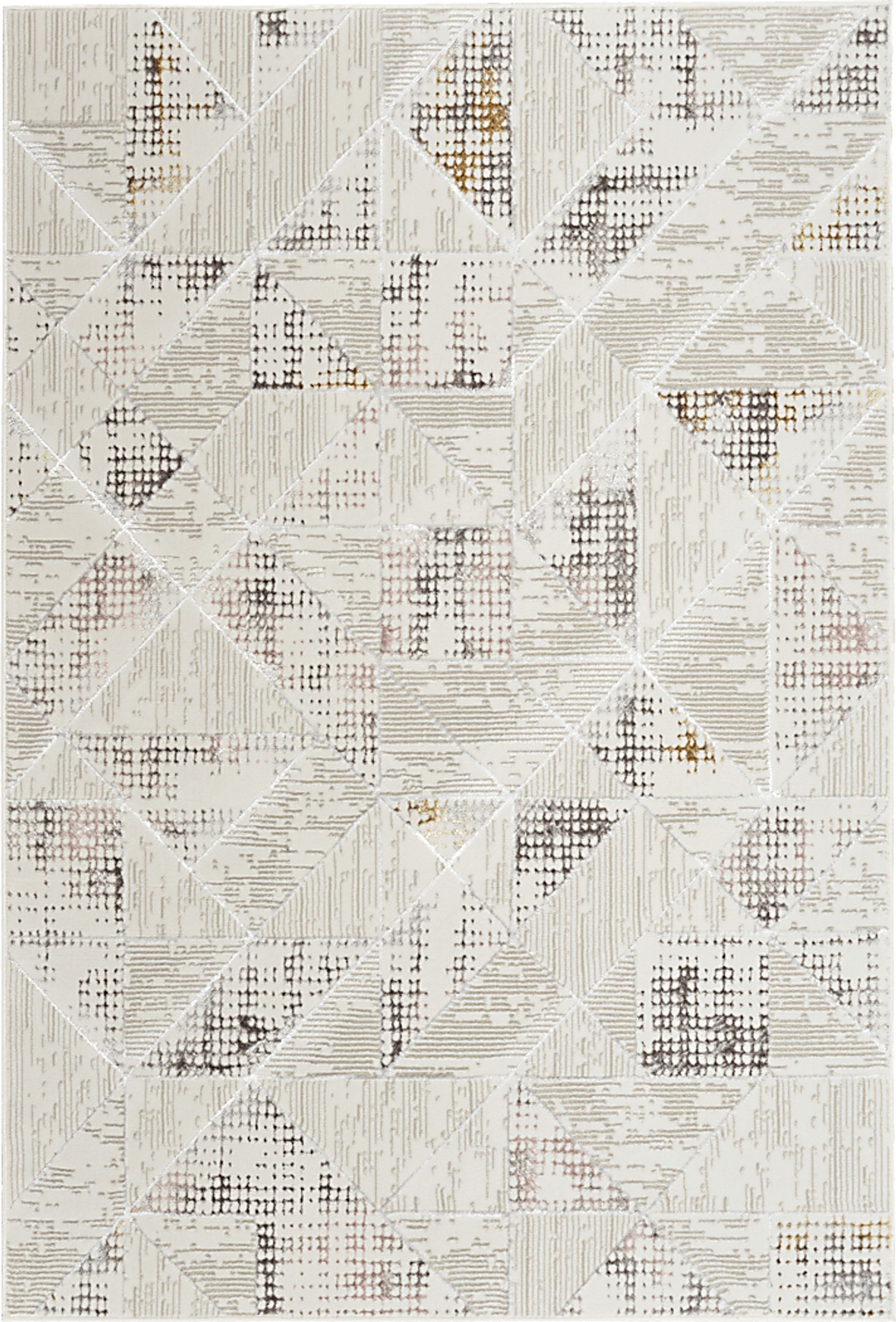 Elakian Ivory/Multi 3'11 x 5'11 Rug - Image 1