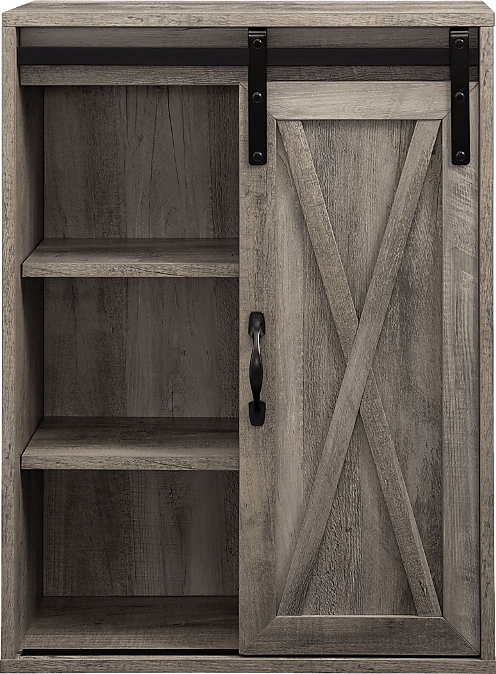 Elanette Gray Wall Cabinet - Image 1