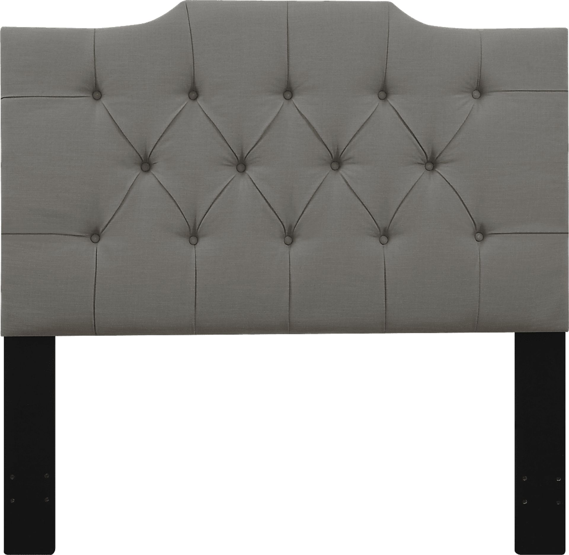 Elani Dove Gray Full/Queen Upholstered Headboard - Image 2