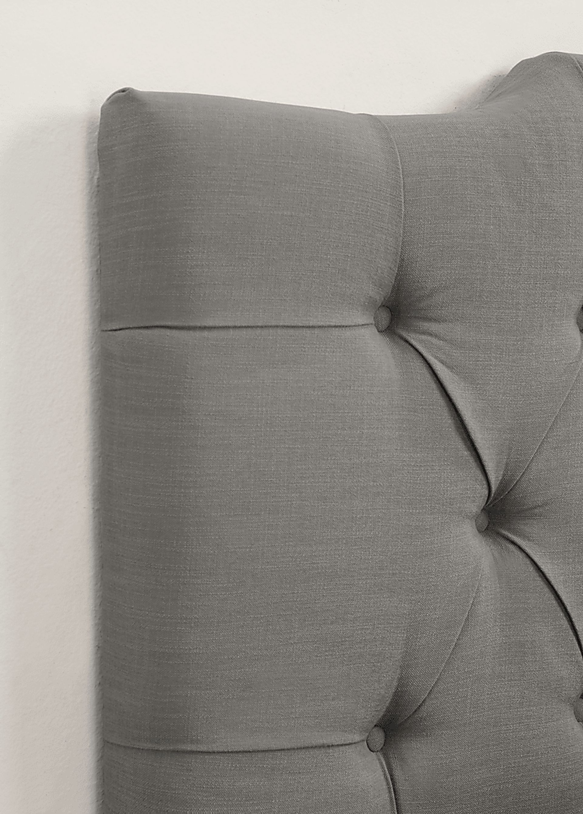 Elani Dove Gray Full/Queen Upholstered Headboard - Image 4