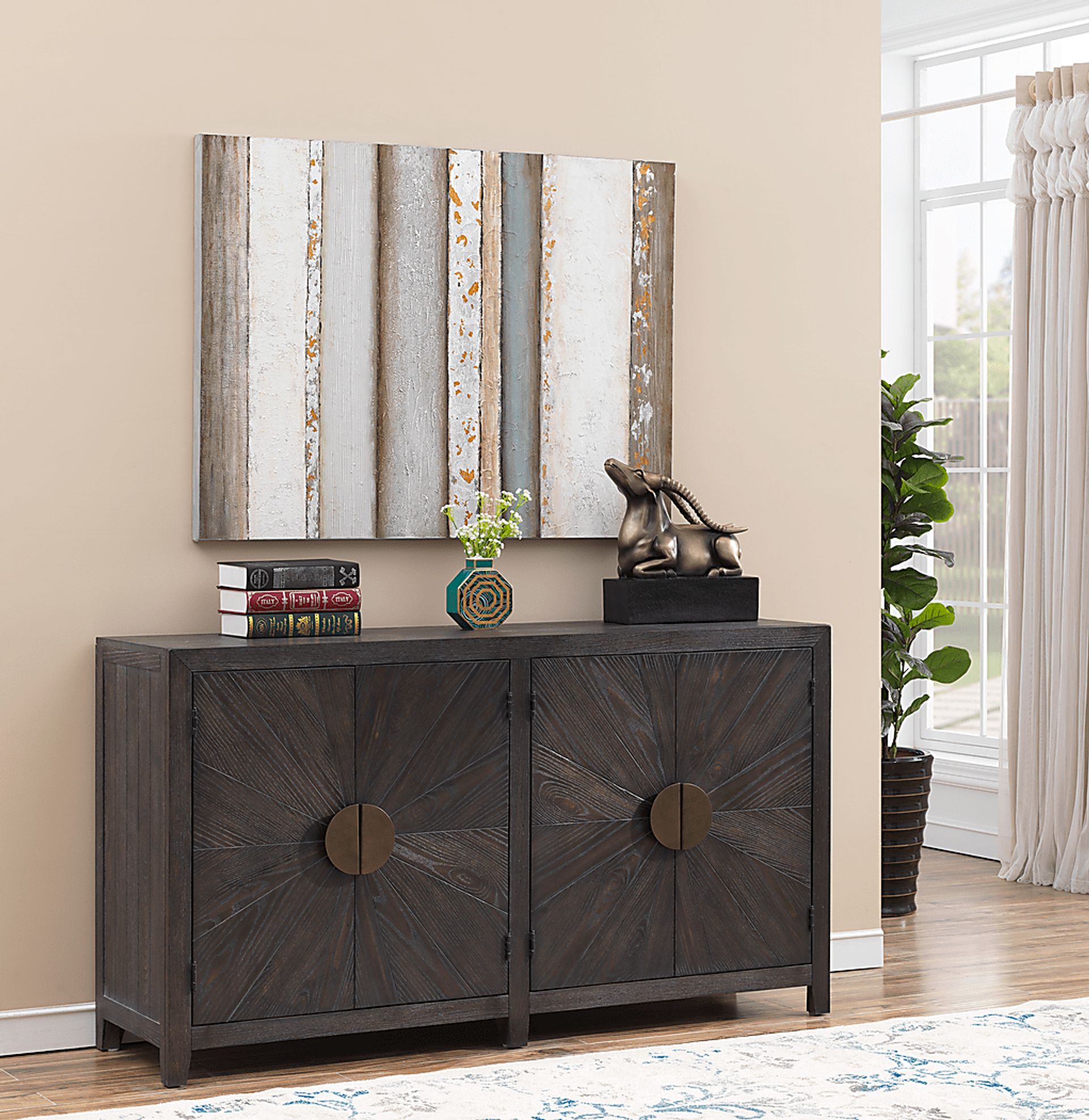 Elanor Brown Credenza - Image 5