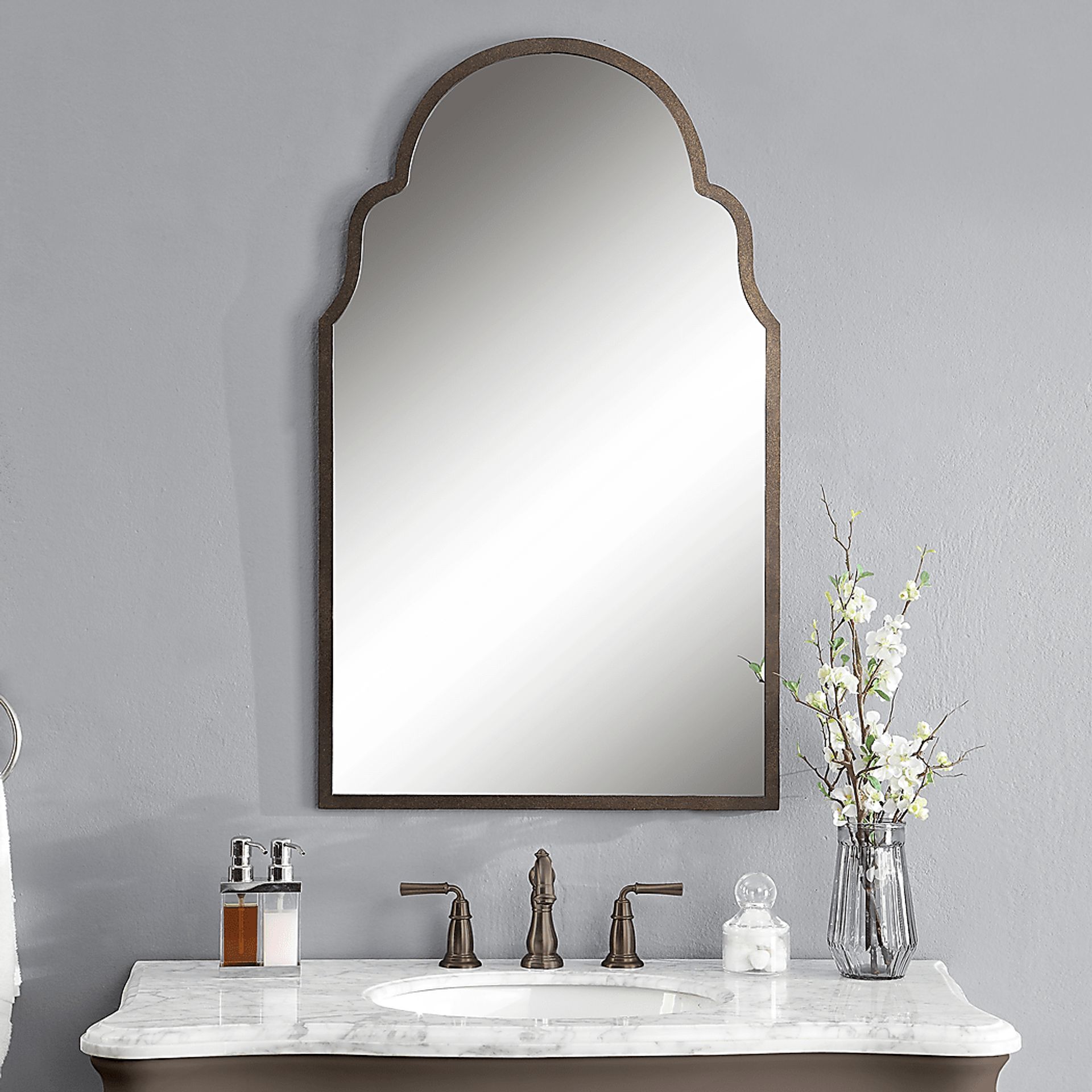Elaya Brown Mirror - Image 6