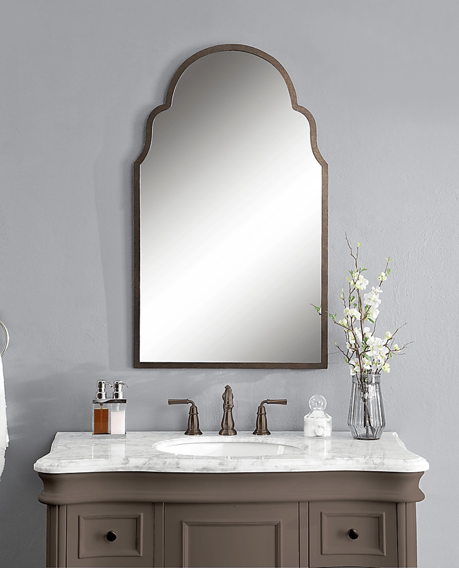 Elaya Brown Mirror - Image 7