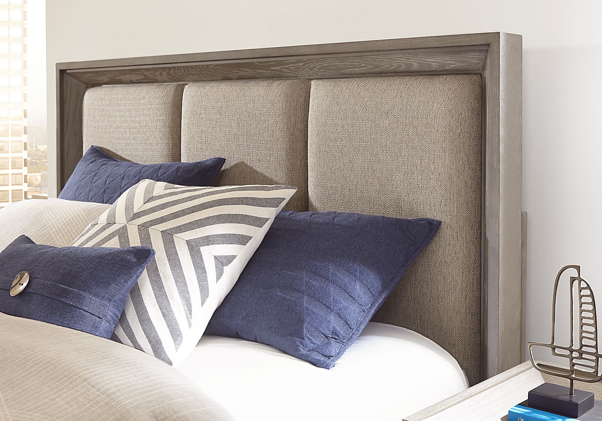 Elba Lane Gray 7 Pc Queen Bedroom - Image 3