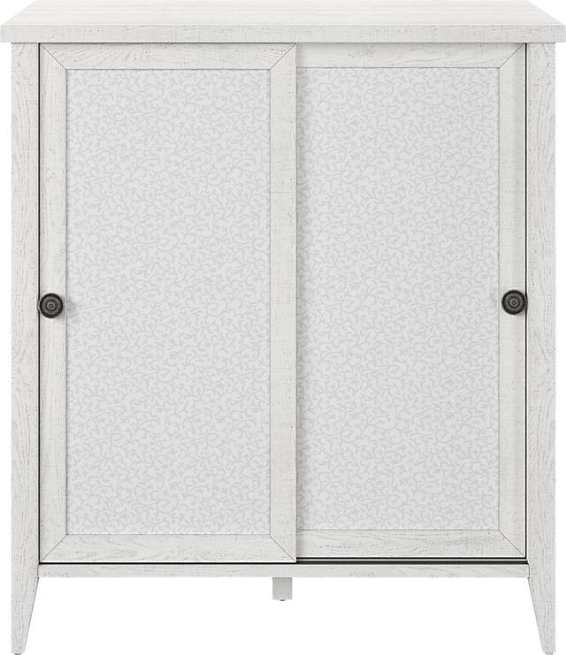Elbank White Accent Cabinet - Thumbnail - Image 2
