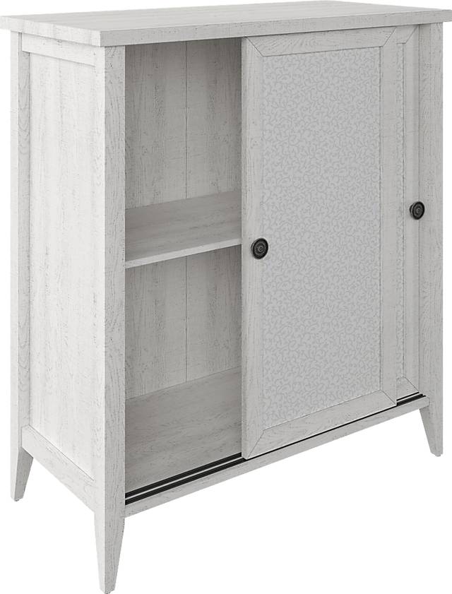 Elbank White Accent Cabinet - Thumbnail - Image 3