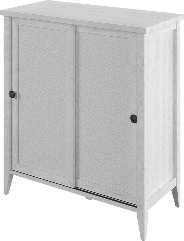 Elbank White Accent Cabinet - Thumbnail - Image 4