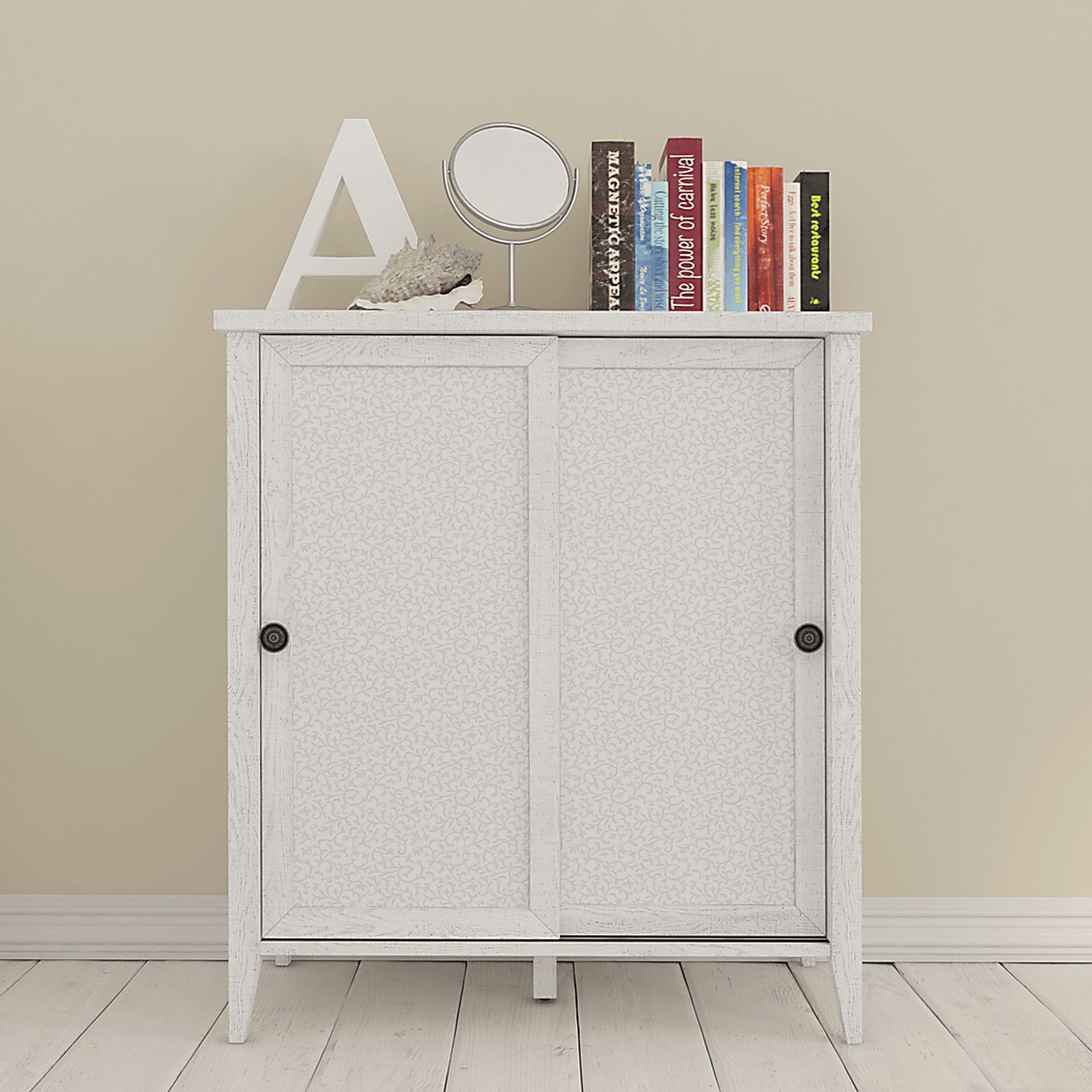 Elbank White Accent Cabinet - Image 6