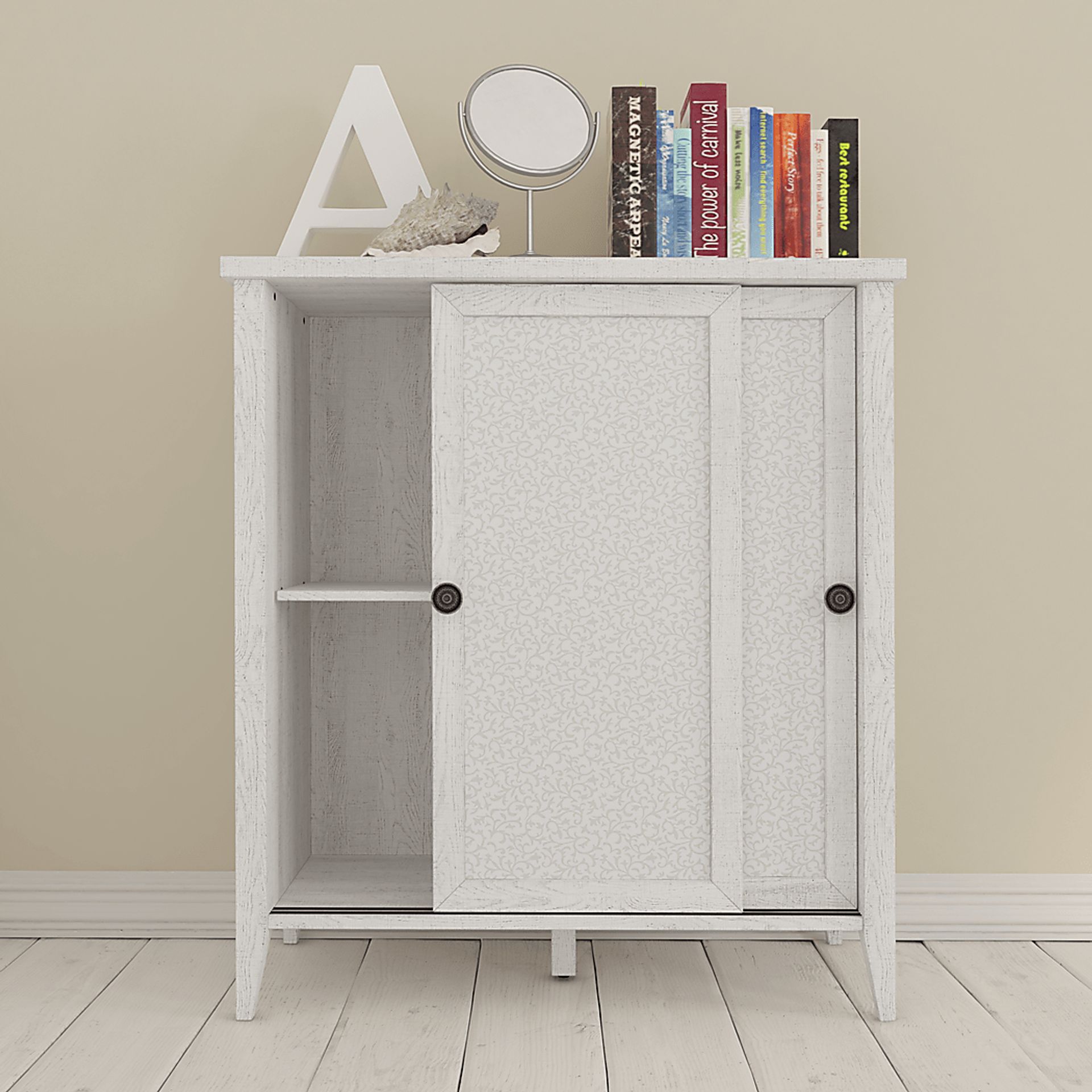 Elbank White Accent Cabinet - Image 7