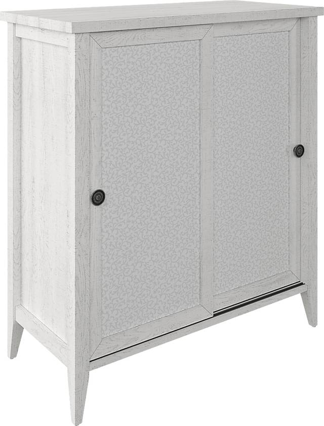 Elbank White Accent Cabinet - Thumbnail - Image 1