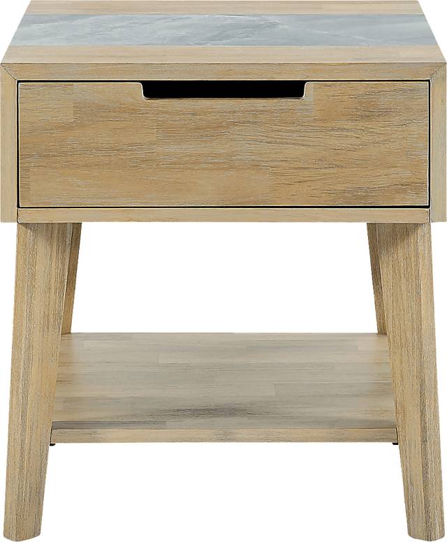 Elbe Brown End Table - Thumbnail - Image 3