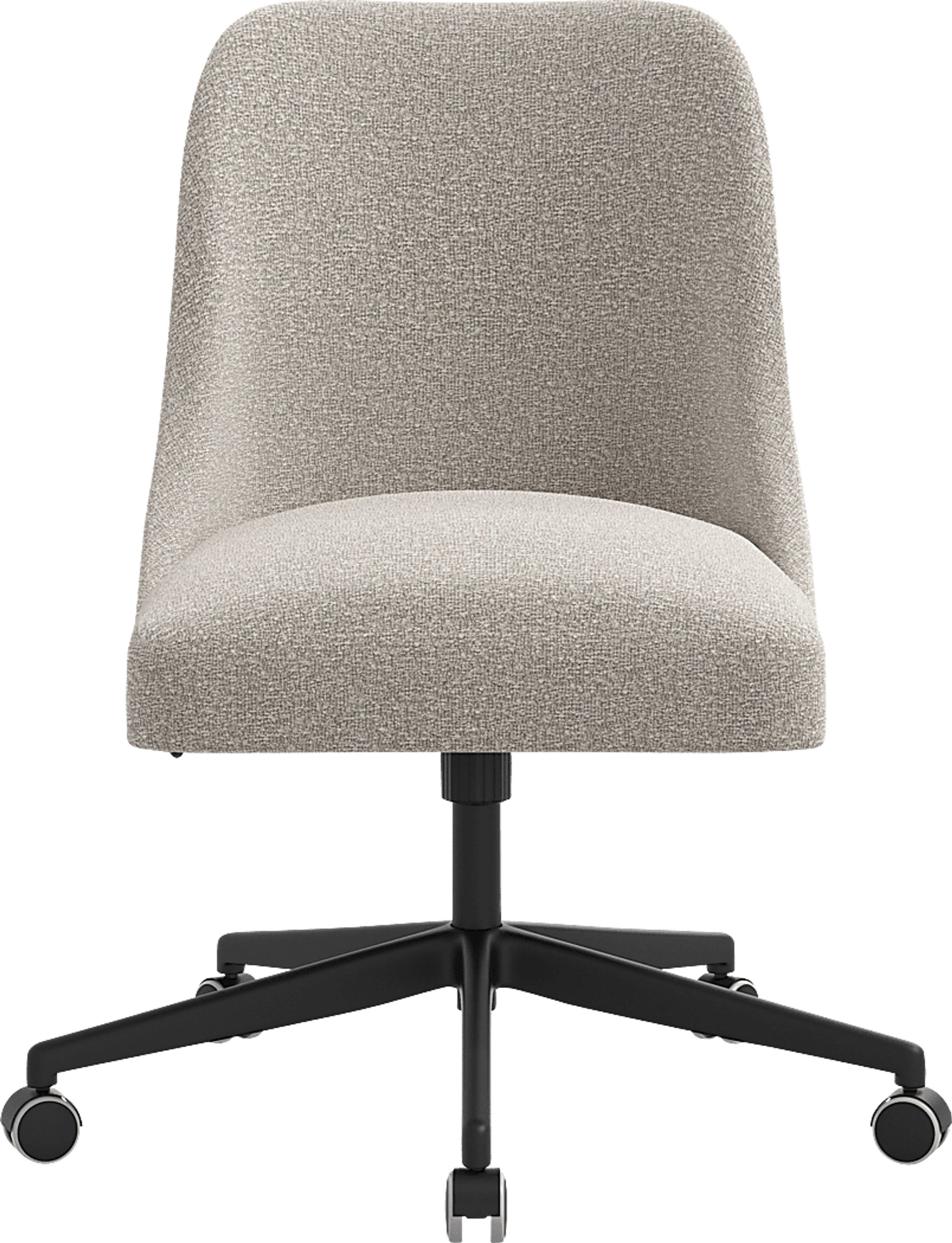Elbe Light Gray Desk Chair - Image 2