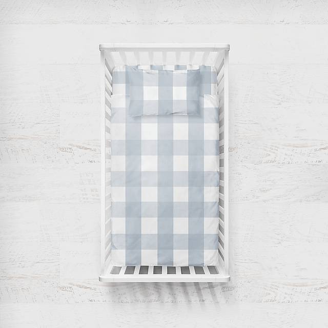 Elby Blue 3 Pc Baby Bedding Set - Thumbnail - Image 3