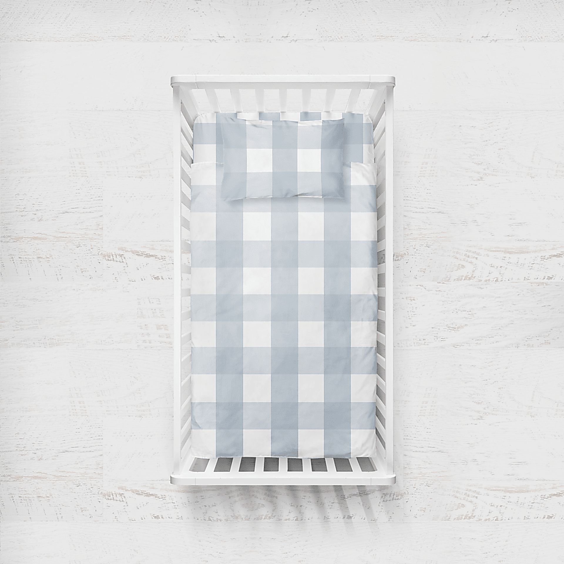 Elby Blue 3 Pc Baby Bedding Set - Image 3