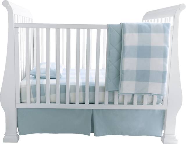 Elby Blue 3 Pc Baby Bedding Set - Thumbnail - Image 1