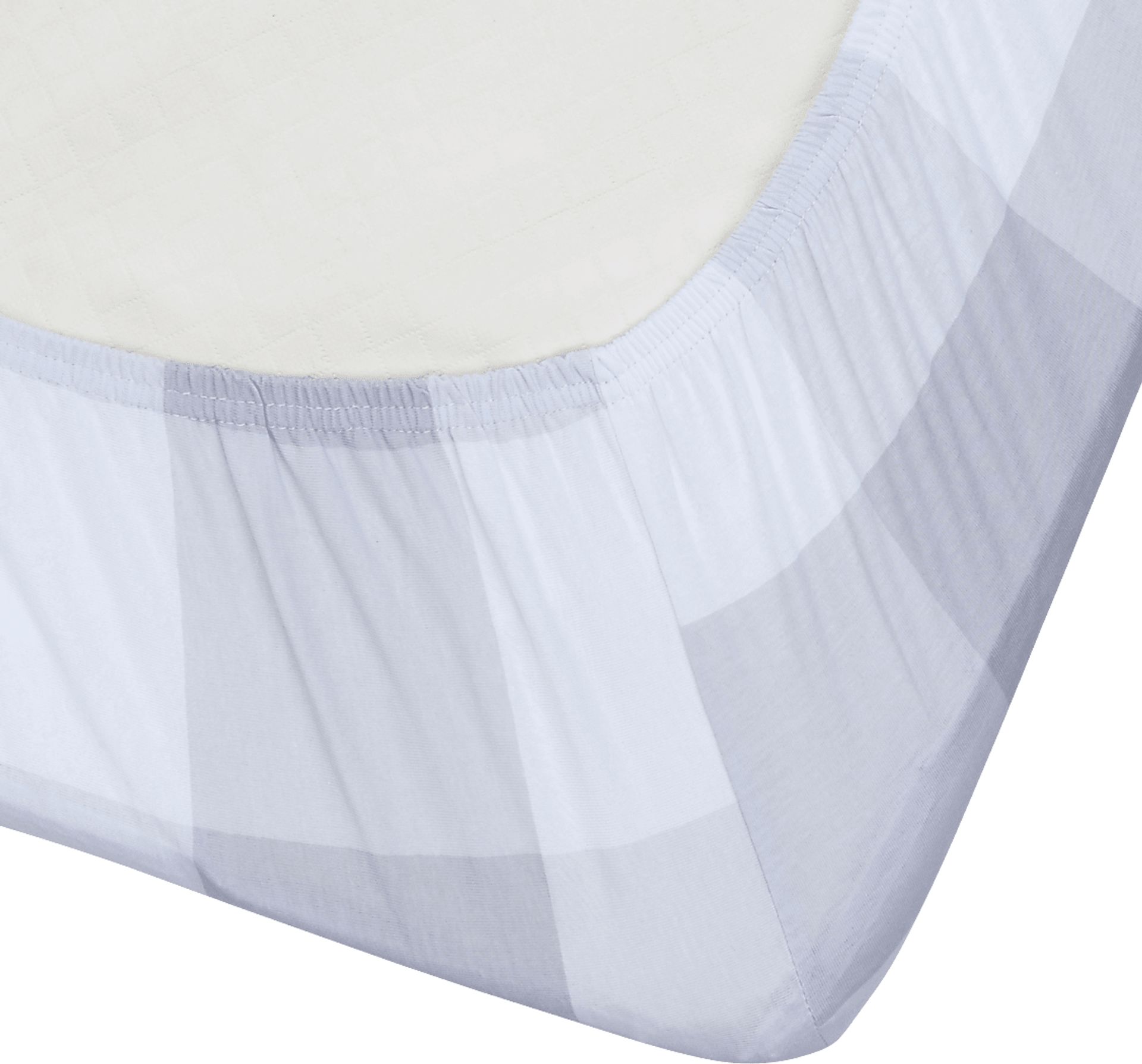 Elby Gray 3 Pc Baby Bedding Set - Image 3