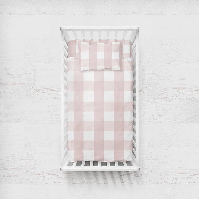 Elby Pink 3 Pc Baby Bedding Set - Thumbnail - Image 4