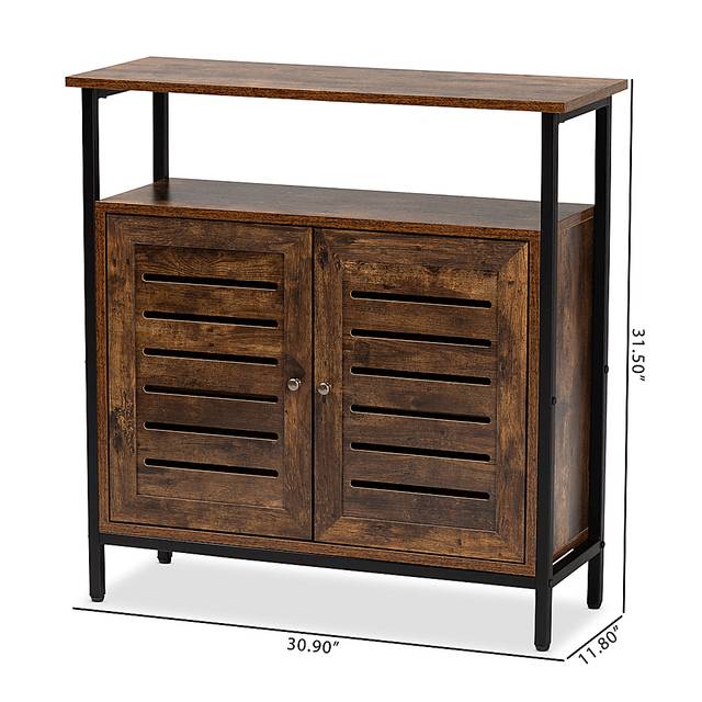 Elcy Brown 2-Door Accent Cabinet - Thumbnail - Image 7