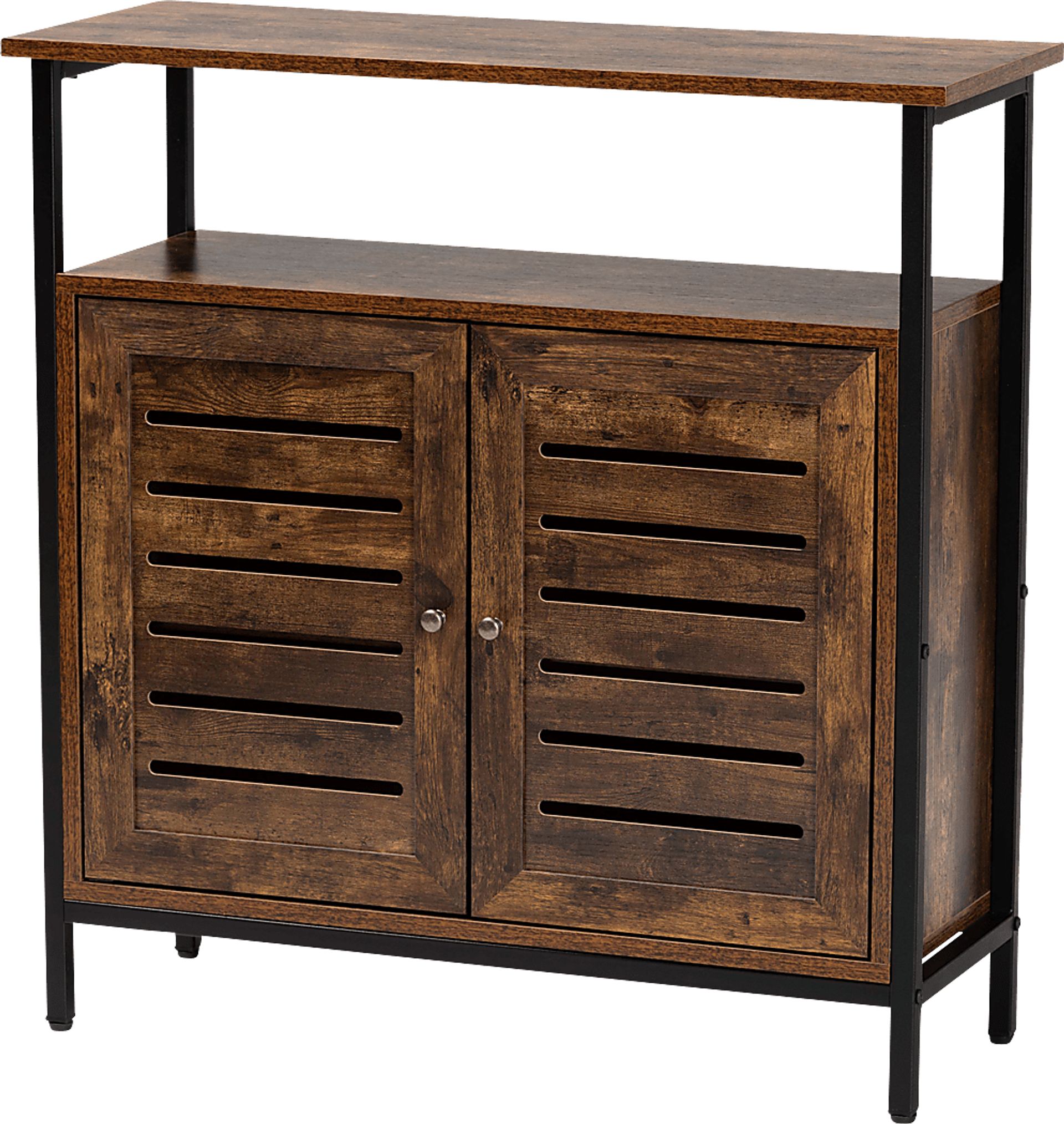 Elcy Brown 2-Door Accent Cabinet - Image 1
