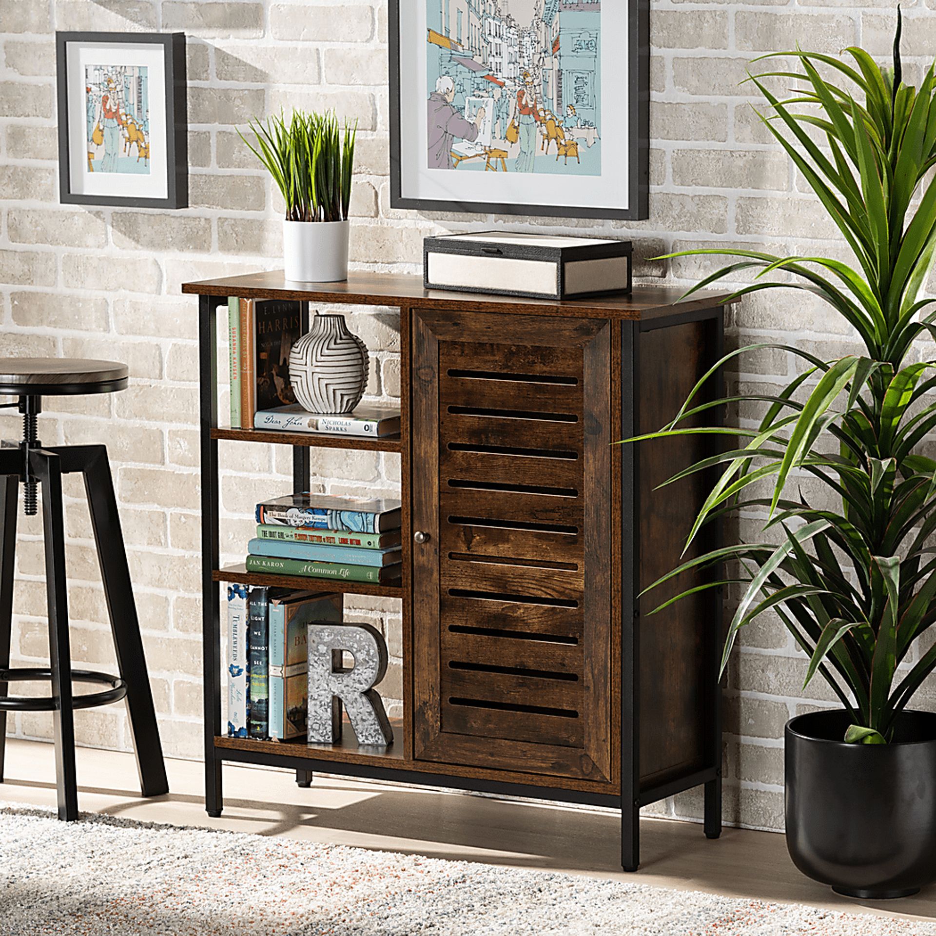 Elcy Brown Accent Cabinet - Image 6