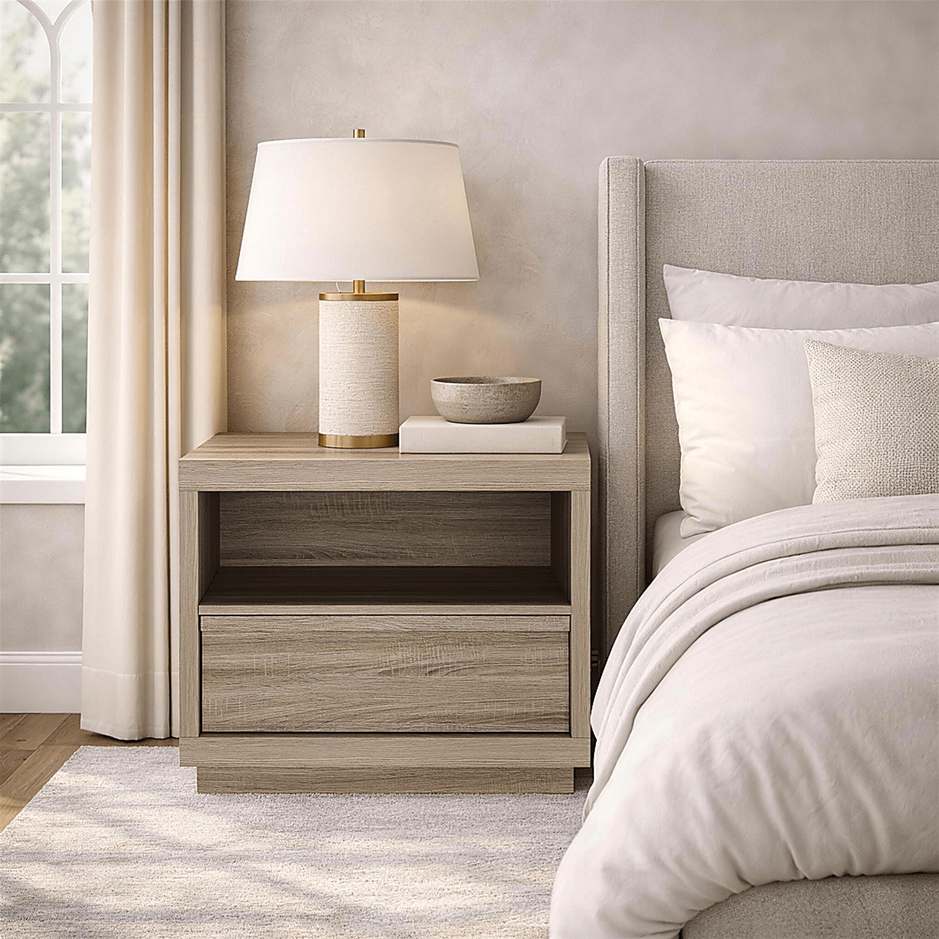 Elda I Brown Nightstand - Image 3