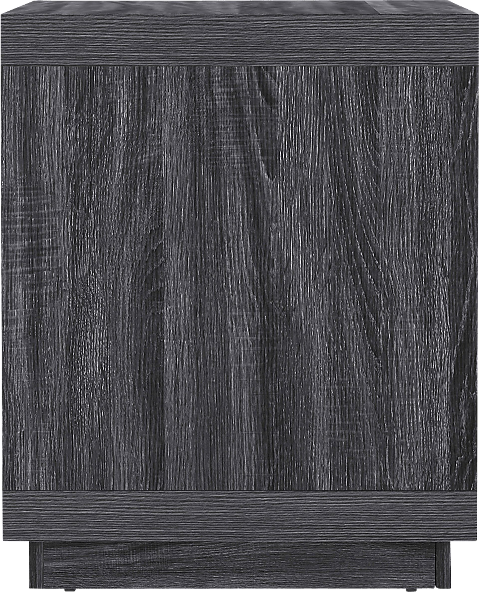 Elda II Charcoal Nightstand - Image 5
