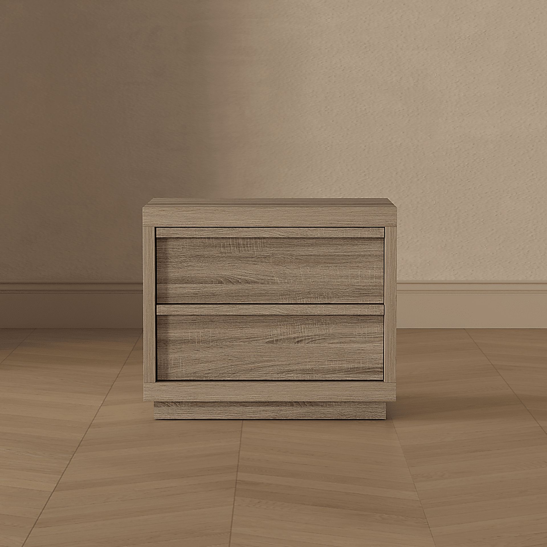 Elda III Brown Nightstand - Image 2